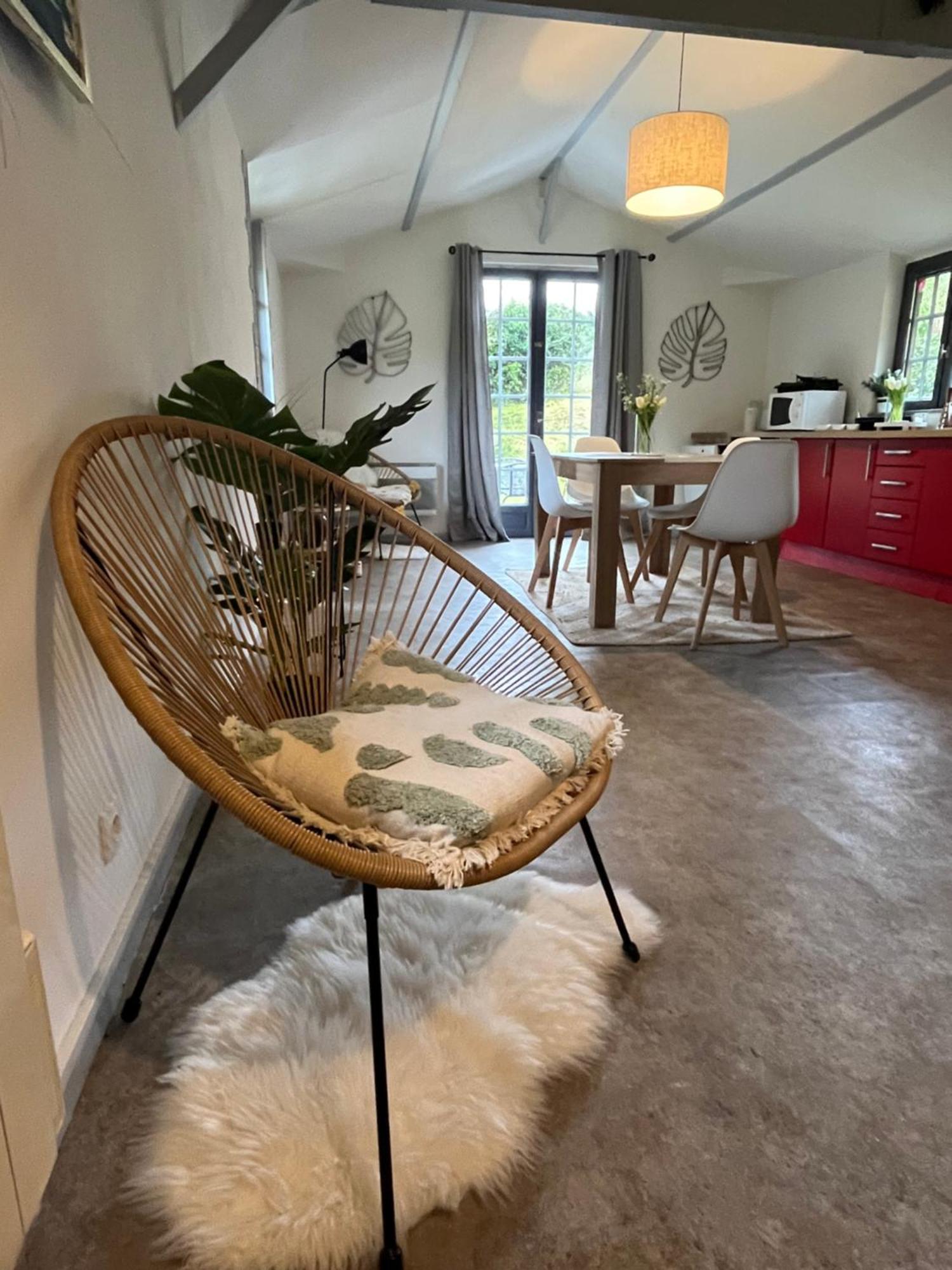 Cottage Entier 4 Pers - Cosy Atmosphere En Bord De Mer - 60 M2 Saint-Léonard Екстериор снимка